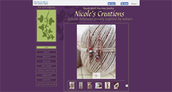 Desktop Screenshot of nicolescreations.net